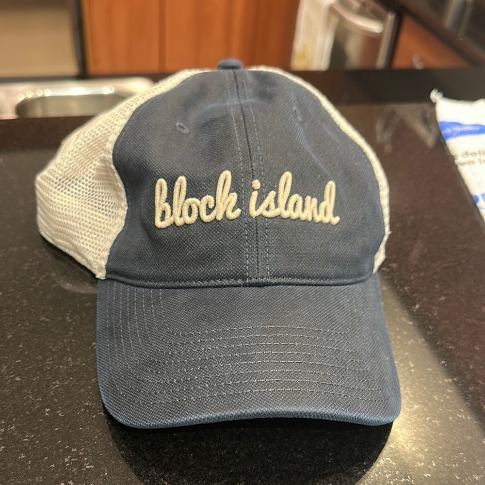 The Game Blue and White Block Island Hat
